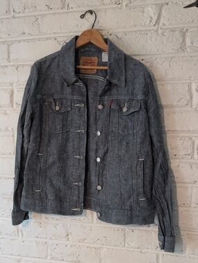 Levi's Gray Light Weight Denim Jacket